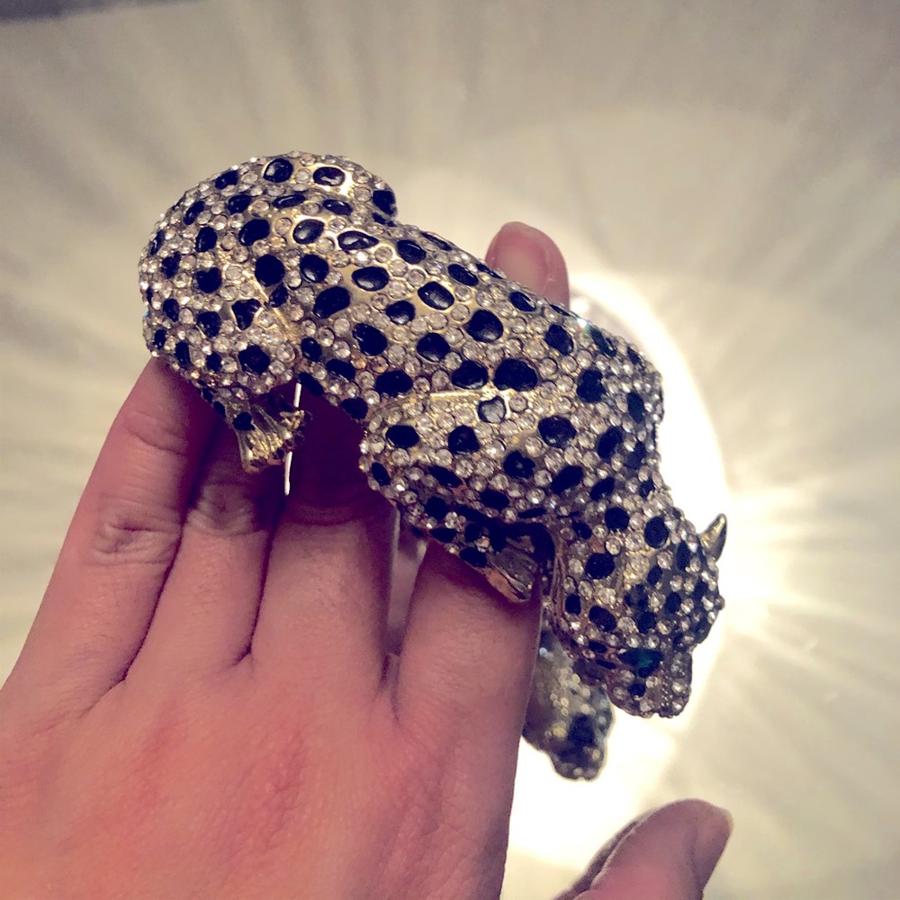 Aldo Jewelled Tiger Design Bracelet
